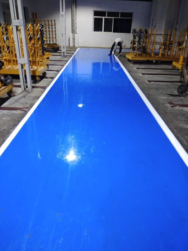 Epoxy flooring installation and specialized surface solutions